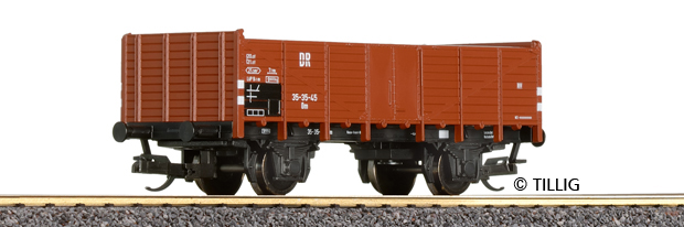Gondola car type Omu<br /><a href='images/pictures/Tillig/14275.jpg' target='_blank'>Full size image</a>